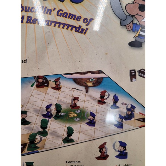 Pirate Versus Pirate Board Game 2 Players SEALED Out Of The Box - Picture 6 of 10